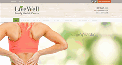 Desktop Screenshot of livewellhealth.com