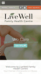 Mobile Screenshot of livewellhealth.com